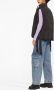 GANNI Bodywarmer met geborduurd logo Zwart - Thumbnail 3