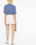 GANNI T-shirt met logoprint Blauw - Thumbnail 4