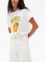 GANNI T-shirt met logoprint Wit - Thumbnail 4