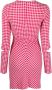 GANNI Uitgesneden mini-jurk Roze - Thumbnail 2