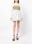 GANNI Mini-jurk met colourblocking Wit - Thumbnail 2