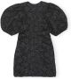 GANNI Mini-jurk met jacquard Zwart - Thumbnail 5