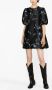 GANNI Mini-jurk met jacquard Zwart - Thumbnail 2
