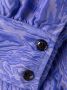 GANNI Mini-jurk met V-hals 731 BLUE IRIS - Thumbnail 5