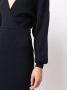GANNI Mini-jurk met V-hals Blauw - Thumbnail 5