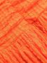 GANNI Mouwloze jurk Oranje - Thumbnail 5