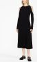 GANNI Midi-jurk met uitgesneden details Zwart - Thumbnail 2