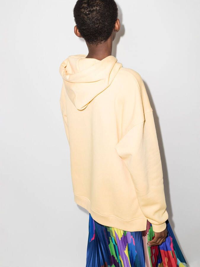 GANNI Oversized hoodie Geel