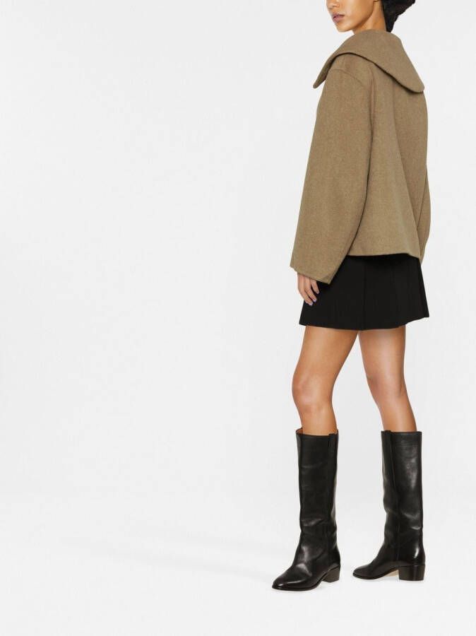 GANNI Oversized jack Groen