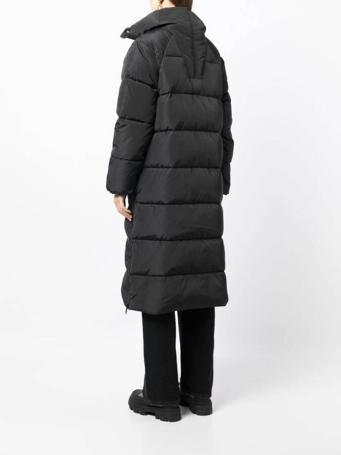 GANNI Oversized donsjas Zwart