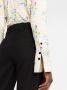 GANNI Pantalon met toelopende pijpen Zwart - Thumbnail 5