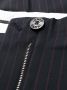 GANNI Broek met krijtstreep Blauw - Thumbnail 5