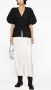 GANNI Blouse met pofmouwen Zwart - Thumbnail 2