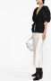 GANNI Blouse met pofmouwen Zwart - Thumbnail 3