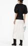 GANNI Blouse met pofmouwen Zwart - Thumbnail 4