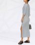 GANNI Ribgebreide maxi-jurk Blauw - Thumbnail 3