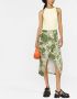 GANNI Ribgebreide tanktop Geel - Thumbnail 2