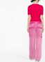 GANNI Gelaagde top Roze - Thumbnail 4