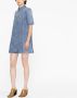 GANNI Mini-jurk met korte mouwen Blauw - Thumbnail 3