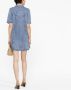GANNI Mini-jurk met korte mouwen Blauw - Thumbnail 4