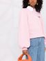 GANNI Sweater met pofmouwen Roze - Thumbnail 3