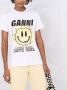 GANNI T-shirt met print Wit - Thumbnail 5