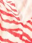 GANNI Maxi-jurk met tijgerprint Rood - Thumbnail 5