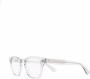 Garrett Leight Bril met doorzichtig montuur Beige - Thumbnail 1