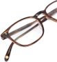Garrett Leight Bril met marmer montuur Bruin - Thumbnail 3