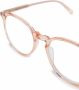Garrett Leight Bril met rond montuur Beige - Thumbnail 3