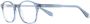 Garrett Leight Bril met rond montuur Blauw - Thumbnail 2