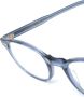 Garrett Leight Bril met rond montuur Blauw - Thumbnail 3