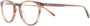 Garrett Leight Bril met schildpadschild design Bruin - Thumbnail 2