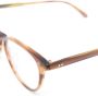 Garrett Leight Bril met schildpadschild design Bruin - Thumbnail 3