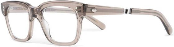 Garrett Leight Bril met semi-doorzichtig montuur Grijs