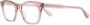 Garrett Leight Bril met vierkant montuur Beige - Thumbnail 2