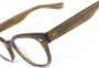 Garrett Leight Bril met vierkant montuur Bruin - Thumbnail 3