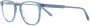 Garrett Leight Brooks bril met doorzichtig montuur Blauw - Thumbnail 2