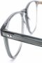 Garrett Leight Brooks bril met vierkant montuur Grijs - Thumbnail 2