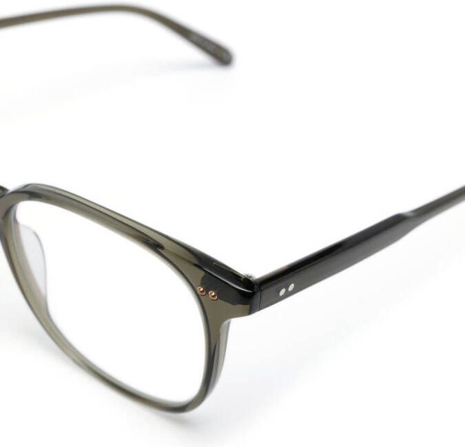 Garrett Leight Carrol bril Groen