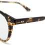 Garrett Leight Cle t bril met schildpadschild design Bruin - Thumbnail 3