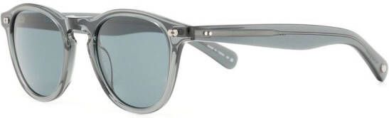 Garrett Leight Hampton bril met rond montuur Grijs