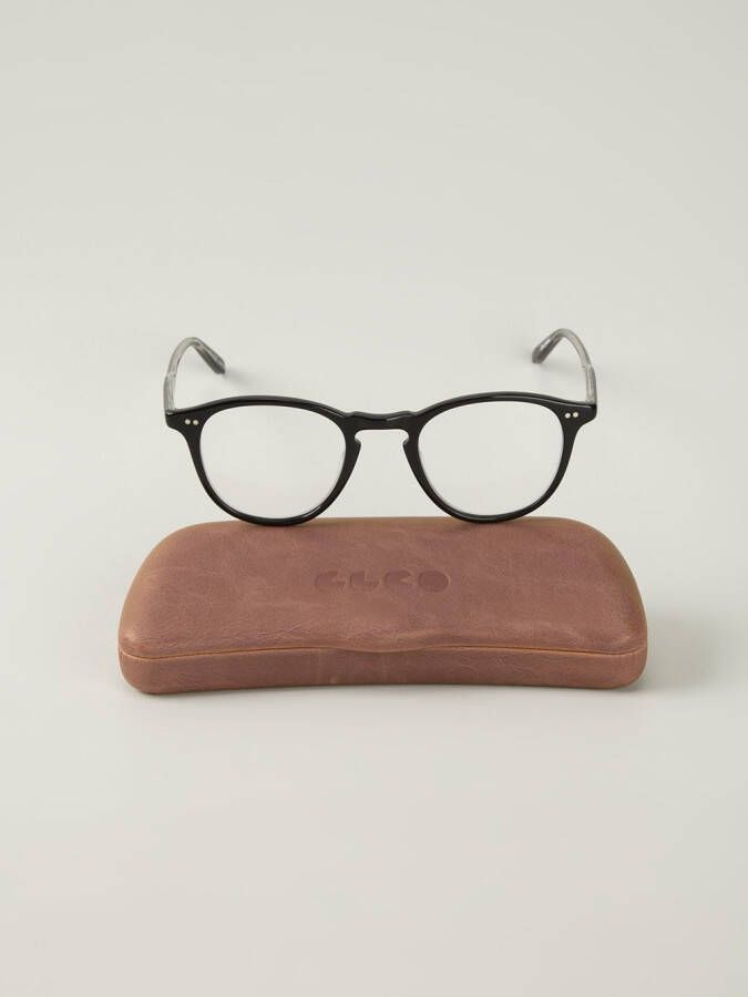Garrett Leight 'Hampton' optical glasses Zwart