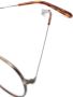Garrett Leight Paloma bril met rond montuur Bruin - Thumbnail 3