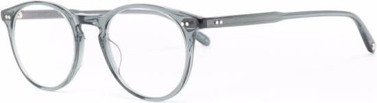 Garrett Leight Winward bril met rond montuur Grijs