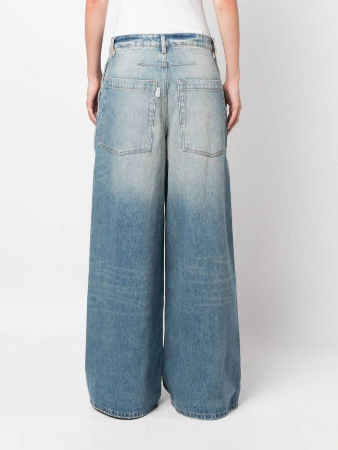 Gauchère Low waist jeans Blauw