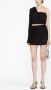 GAUGE81 Asymmetrische mini-jurk Zwart - Thumbnail 2