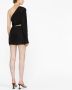 GAUGE81 Asymmetrische mini-jurk Zwart - Thumbnail 3