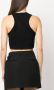 GAUGE81 Cropped top Zwart - Thumbnail 4