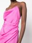 GAUGE81 Gesmockte mini-jurk Roze - Thumbnail 5